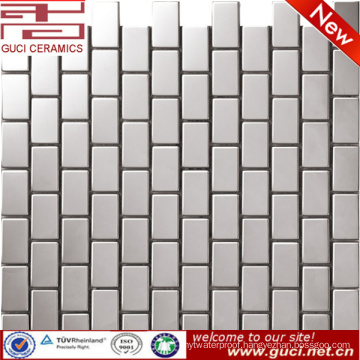 factory supply bathroom mosaic stainless steel tile price